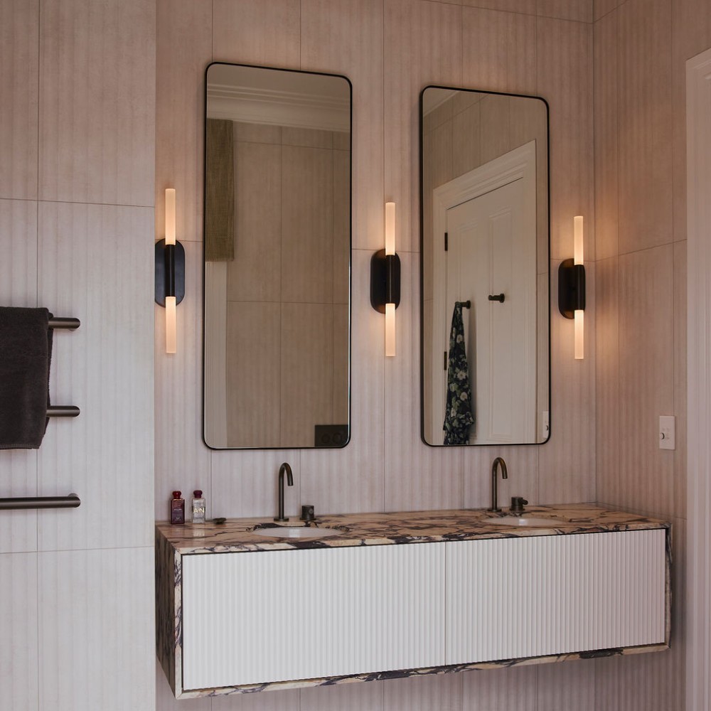 Calacatta Rosoto marble bathroom vanity top