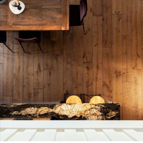 Beahclands Bach House Cosmic black granite 2