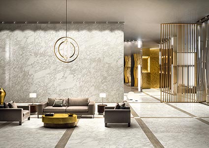 Calacutta Rex porcelain commercial foyer ScaleMaxWidthWzEwMDBd