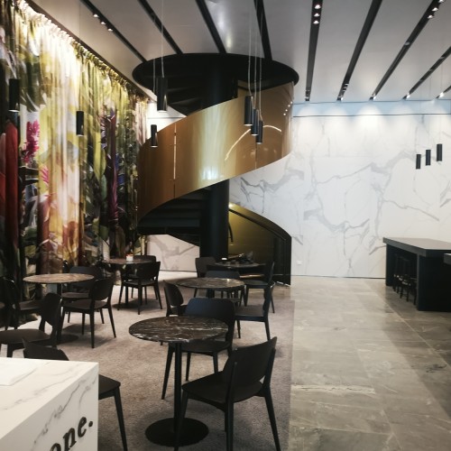 Sylvia park staircase and Statuario