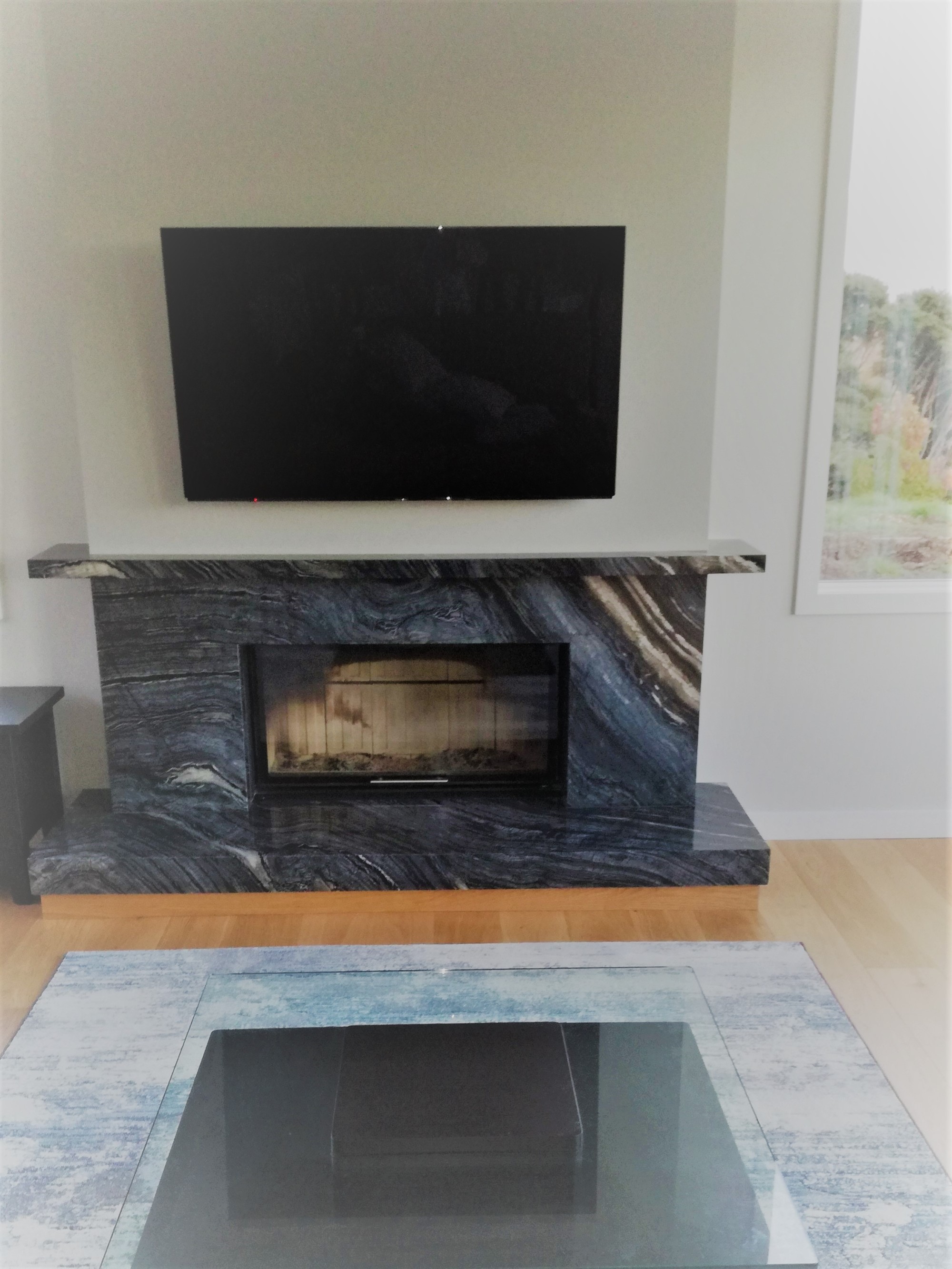 Fire surround and hearth denise heald