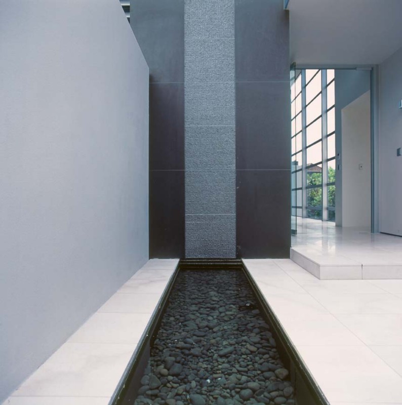 basalt water feature